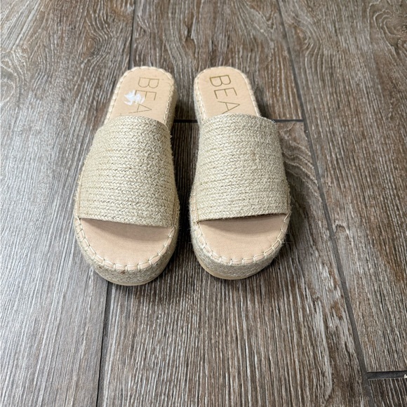 NWOT Matisse Beach Espadrille Slide Sandals - Picture 4 of 8